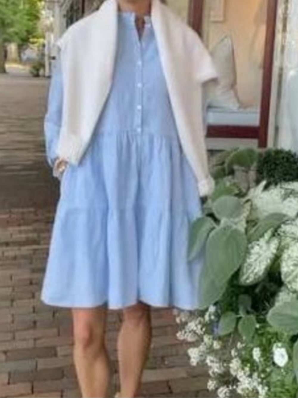 Alice Walk linen dress NWT